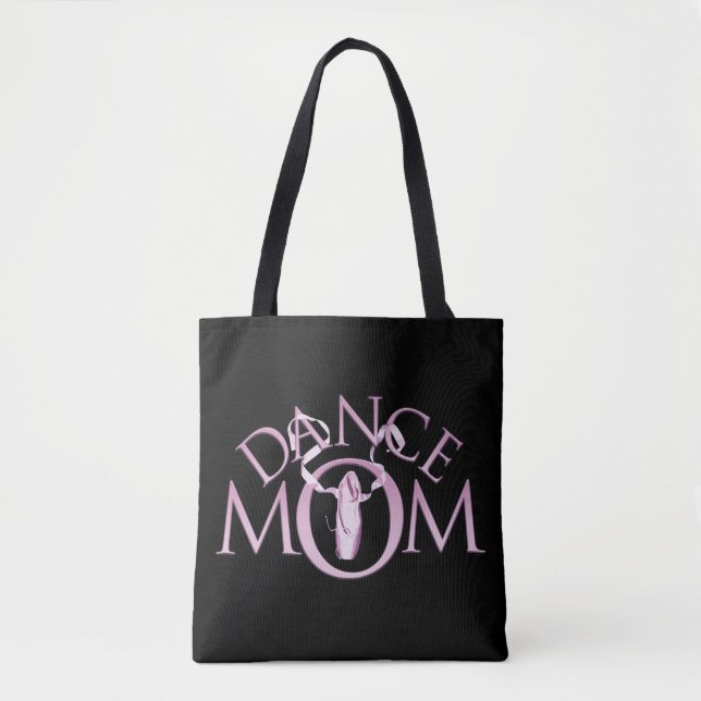 Bolso De Tela Dance Mom (Anverso)