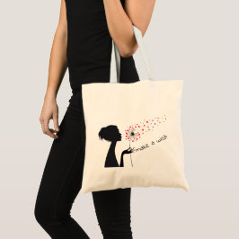 Bolso De Tela Dandelion