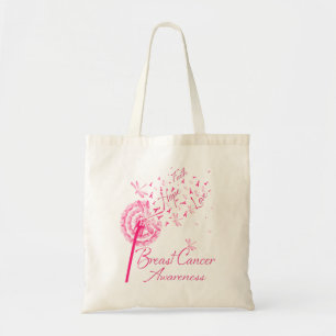 Bolso De Tela Dandelion Faith Hope Love Mama Cancer Awareness