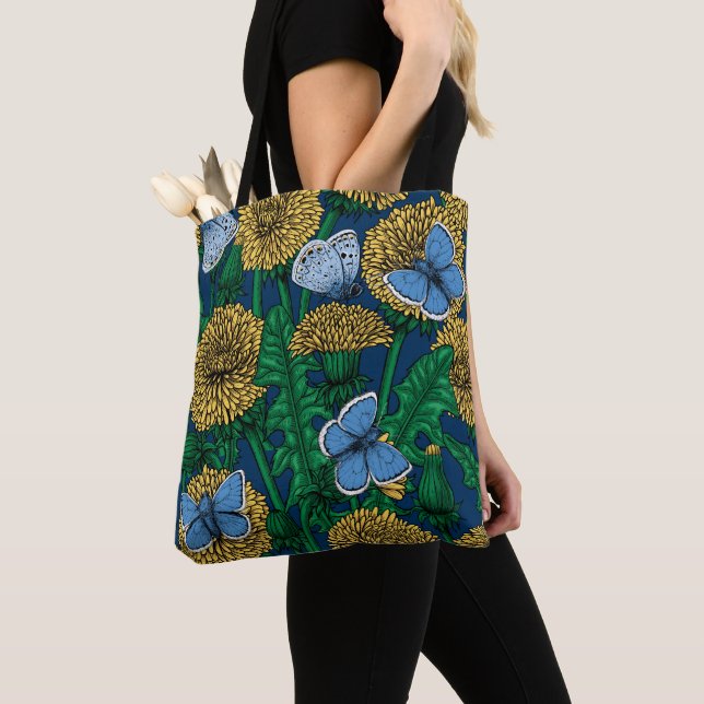 Bolso De Tela Dandelion medow (Detalle)
