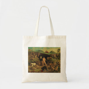 Bolso De Tela Daniel en el foso de los leones