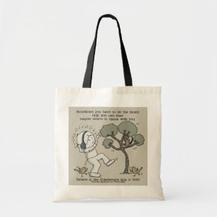 Bolso De Tela Danza