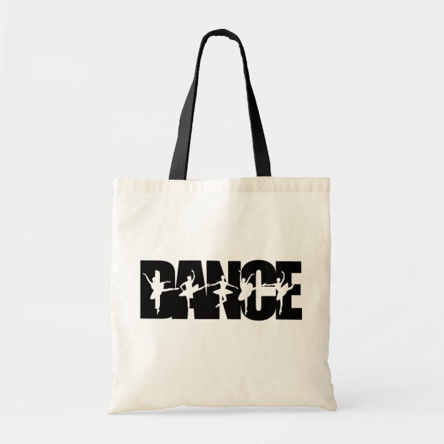 Bolso De Tela Danza con los bailarines (Frente)