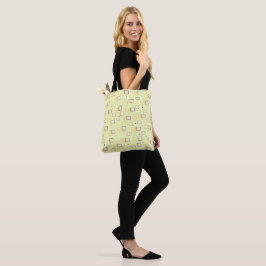 Bolso De Tela Danza cuadrada