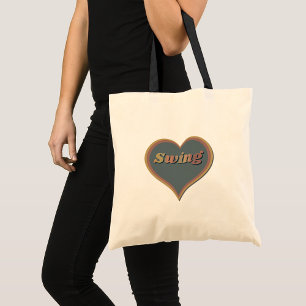 Bolso De Tela Danza de alas Amor Corazón