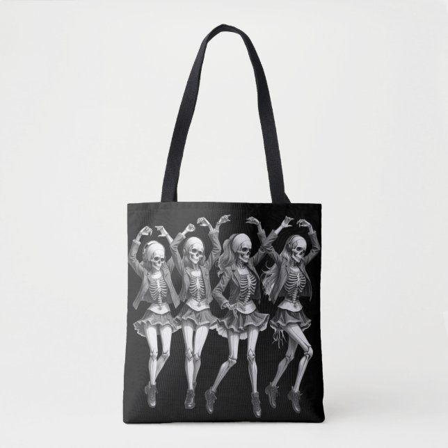 Bolso De Tela Danza de Mujeres Muertas (Anverso)