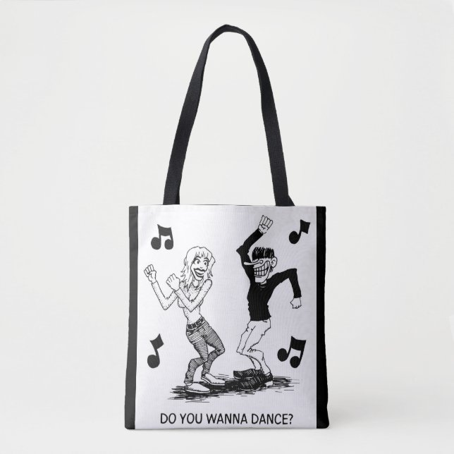 Bolso De Tela Danza de Ska (Anverso)