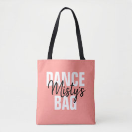 Bolso De Tela Danza personalizada