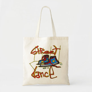 Bolso De Tela Danza y zapatos de la calle