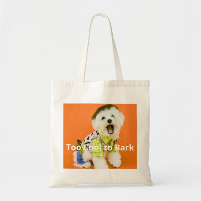 Bolso De Tela Dapper Pup (Frente)