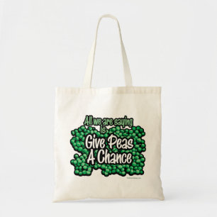 Bolso De Tela Dar A Peas Una Oportunidad