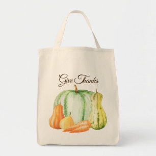 Bolso De Tela Dar gracias a la vida residual vegetal