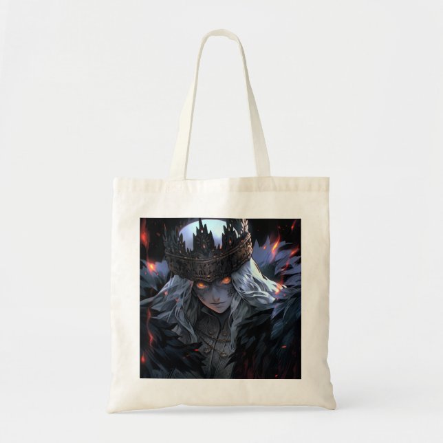 Bolso De Tela Dark Gothic Fantasy Anime (Frente)