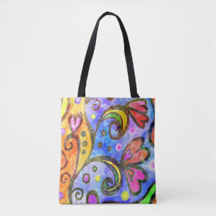 Bolso De Tela Darling Floral Tote Bag