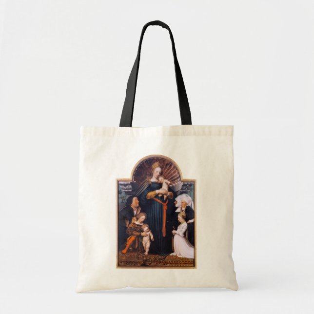Bolso De Tela Darmstadt Madonna, Holbein, el joven (Frente)