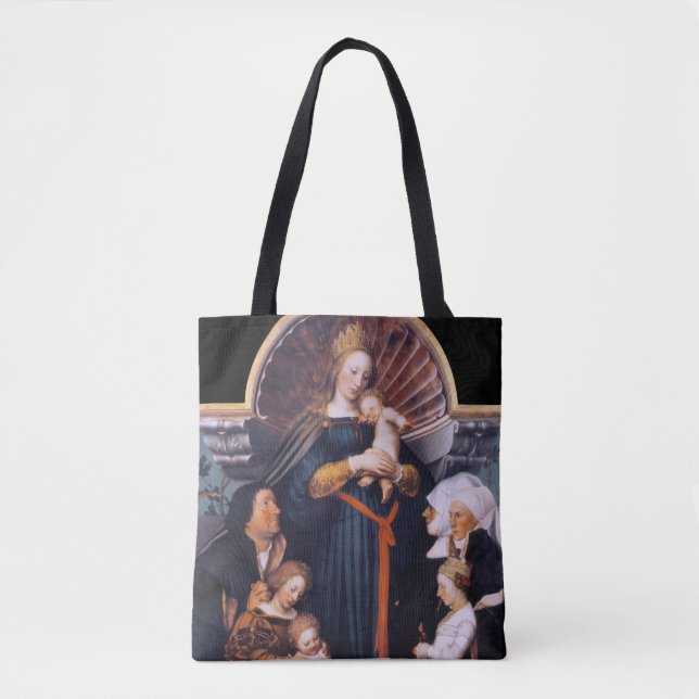Bolso De Tela Darmstadt Madonna, Holbein, el joven (Anverso)