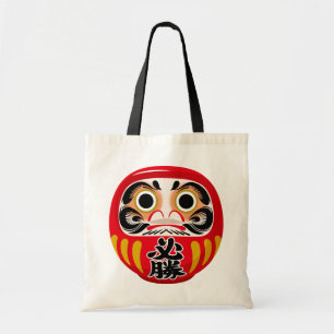 Bolso De Tela Daruma (encanto tradicional japonés de buena suert