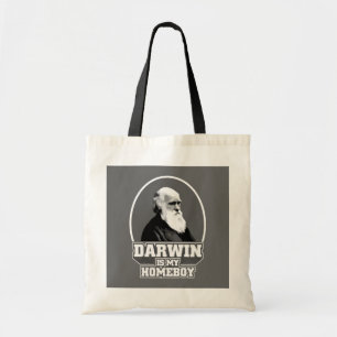 Bolso De Tela Darwin es mi Homeboy