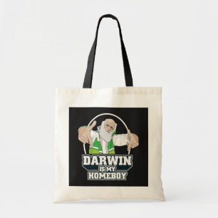 Bolso De Tela Darwin es mi Homeboy (a todo color)