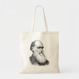 Bolso De Tela Darwin Portrait Evolution/ Charles Darwin