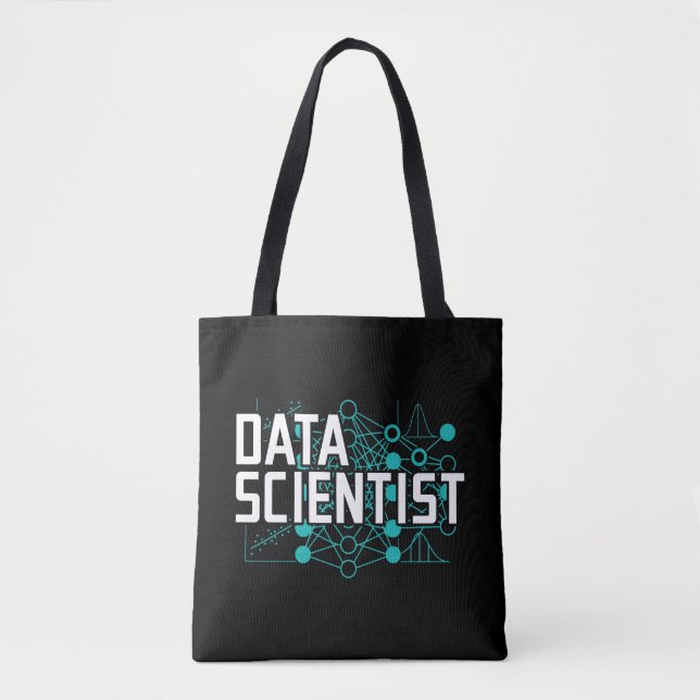 Bolso De Tela Data Scientist Data Analyst Gift (Anverso)