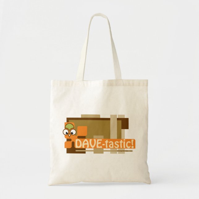 Bolso De Tela DAVE-tastic (Frente)