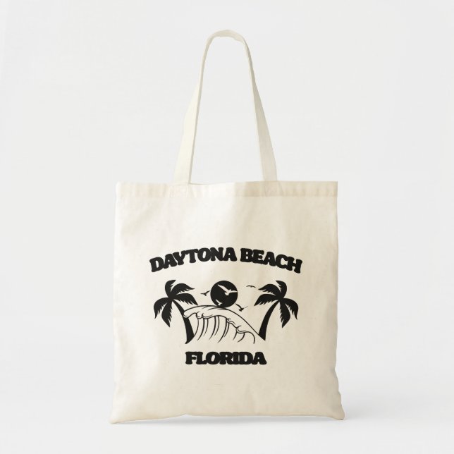 Bolso De Tela Daytona Beach Florida (Frente)