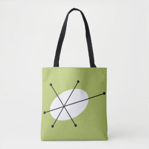 Bolso De Tela Dazzle Green por todo el tote