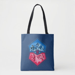 Bolso De Tela DC Super Hero Chicas lucha en equipo