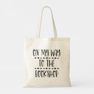 Bolso De Tela De Camino A La Librería