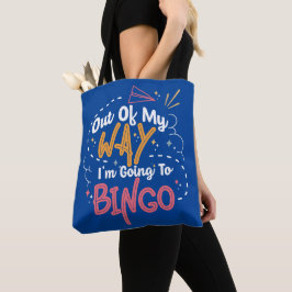 Bolso De Tela De Camino Al Bingo