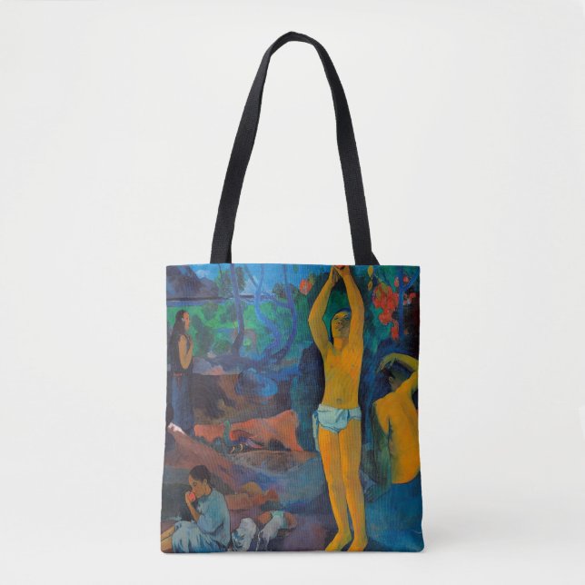 Bolso De Tela ¿De Dónde Venimos?, Gauguin (Anverso)