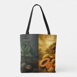 Bolso De Tela De la amargura a la dulzura