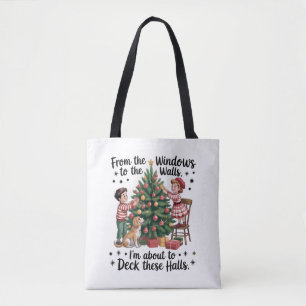 Bolso De Tela De las ventanas a las paredes voy a decorar