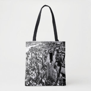 Bolso De Tela De Manhattan al cielo