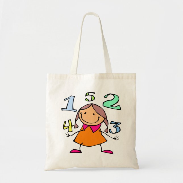 Bolso De Tela De nuevo a escuela - (Frente)
