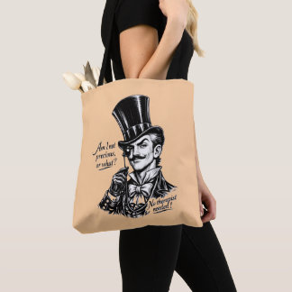 Bolso De Tela ¿De quién es el precioso?! Caricatura del Señor In
