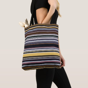 Bolso De Tela De rayas