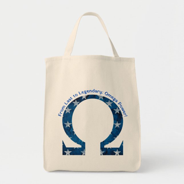 Bolso De Tela ¡De último a legendario: Poder Omega! (Frente)