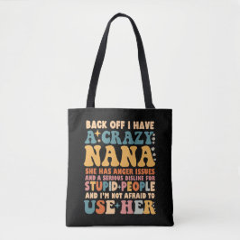 Bolso De Tela De Vuelta Tengo Una Nana Loca