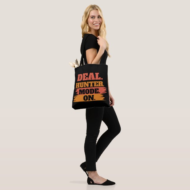 Bolso De Tela Deal Hunter Mode On – Funny Shopping Lover  (Puesto)