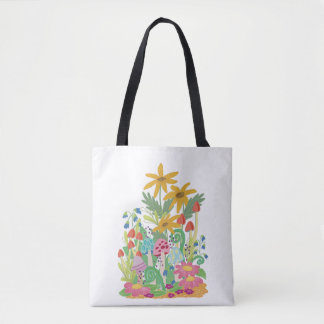 Bolso De Tela Deanna Day Mushroom Garden Tote