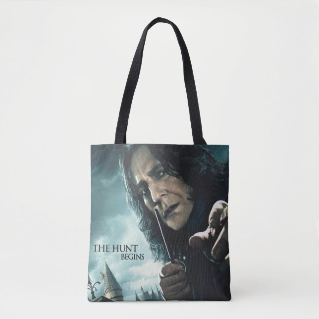 Bolso De Tela Deathly Hallow - Snape 2 (Anverso)