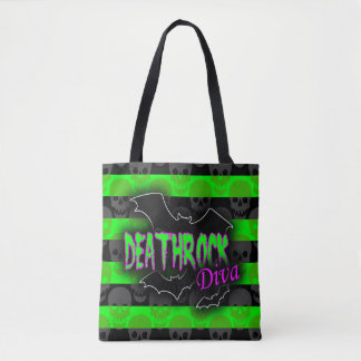 Bolso De Tela Deathrock Diva Tote Bag