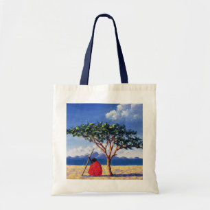 Bolso De Tela Debajo del árbol 1991 del acacia