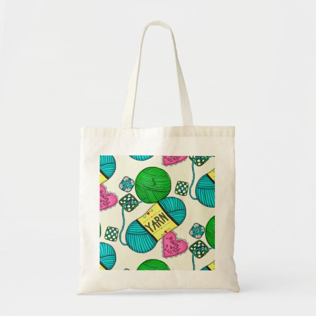 Bolso De Tela Debe tener TOTE del hilado (Frente)