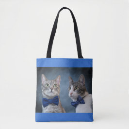Bolso De Tela Debonair Kitties
