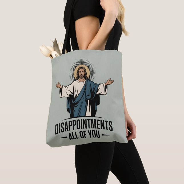 Bolso De Tela Decepcionas A Todos Jesús Meme (Detalle)