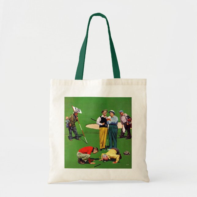 Bolso De Tela Décimo octavo agujero (Frente)