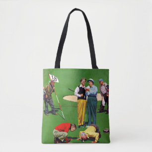 Bolso De Tela Décimo octavo agujero